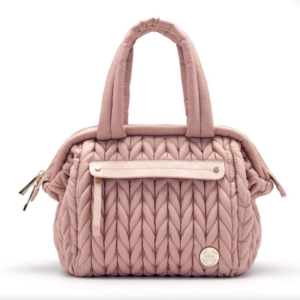 Paige Mini Dusty Rose Happ Diaper Bag - Picture 5 of 5
